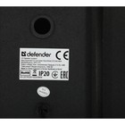 Компьютерные колонки 2.0 Defender Stellar, 2х3, 3,5 мм, чёрные - фото 51568806