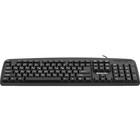 Клавиатура Defender Office HB-910,проводная,мембран,104 клавиши,USB,черная - Фото 4