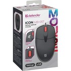 Мышь DEFENDER ICON MB-057, проводная, оптическая, 1000dpi, черная - фото 51568875 Мышь DEFENDER ICON MB-057, проводная, оптическая, 1000dpi, черная - фото 51568875
