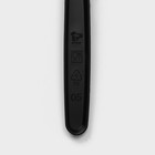 Набор пластиковых одноразовых столовых приборов «Элит», 4 предмета: вилка, ложка столовая, нож, салфетка, 18 см, цвет чёрный - Фото 5