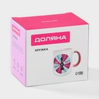 Кружка Доляна Twist, 350 мл, 12×8×9.5 см, керамика, белая - Фото 9