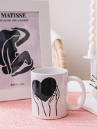 Кружка - хамелеон Доляна Warm up, 350 мл, керамика, белая - Фото 7