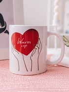 Кружка - хамелеон Доляна Warm up, 350 мл, керамика, белая - Фото 8