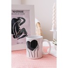 Кружка - хамелеон Доляна Warm up, 350 мл, керамика, белая - Фото 9