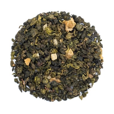Зелёный чай китайский листовой Улун Персиковый, набор 2х0,5 кг
