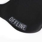Маска для сна Offline, 24 х 10 см, цвет чёрный - Фото 2