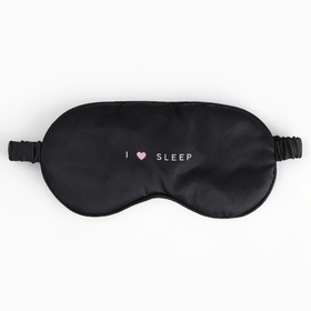 Маска для сна "I love sleep", 20 х 9 см
