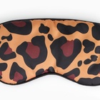 Маска для сна «Лео», 20×9 см, коричневая - Фото 2