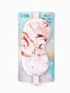 Маска для сна «Мрамор», 20×9 см, розовая - Фото 5