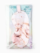 Маска для сна «Мрамор», 20×9 см, розовая - Фото 7