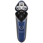 Электробритва Energy EN-730, 3 Вт, роторная, 3 головки, сухое бритьё, триммер,от АКБ, синяя 10539064 - фото 16427024