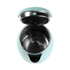Чайник электрический Homestar HS-1007, пластик, колба металл, 1.7 л, 1500 Вт, зелёный - фото 24392830 Чайник электрический Homestar HS-1007, пластик, колба металл, 1.7 л, 1500 Вт, зелёный - фото 24392830