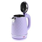 Чайник электрический Homestar HS-1007, пластик, колба металл, 1.7 л, 1500 Вт, фиолетовый - фото 51575417 Чайник электрический Homestar HS-1007, пластик, колба металл, 1.7 л, 1500 Вт, фиолетовый - фото 51575417
