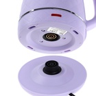 Чайник электрический Homestar HS-1007, пластик, колба металл, 1.7 л, 1500 Вт, фиолетовый - фото 51575418 Чайник электрический Homestar HS-1007, пластик, колба металл, 1.7 л, 1500 Вт, фиолетовый - фото 51575418