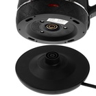 Чайник электрический Homestar HS-1007, пластик, колба металл, 1.7 л, 1500 Вт, чёрный - фото 51575428 Чайник электрический Homestar HS-1007, пластик, колба металл, 1.7 л, 1500 Вт, чёрный - фото 51575428