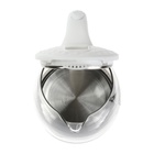 Чайник электрический Homestar HS-1053, стекло, 1.2 л, 1500 Вт, белый - фото 24392880 Чайник электрический Homestar HS-1053, стекло, 1.2 л, 1500 Вт, белый - фото 24392880