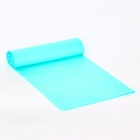 Мешки для мусора в рулоне ПСД 100 л, бирюзовые, 18 мкм 10 шт. 65×90 см - Фото 4