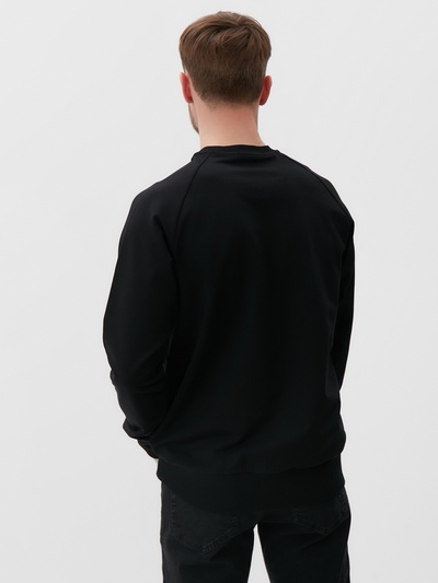 Толстовка мужская MIST Men's collection, размер 48, чёрный