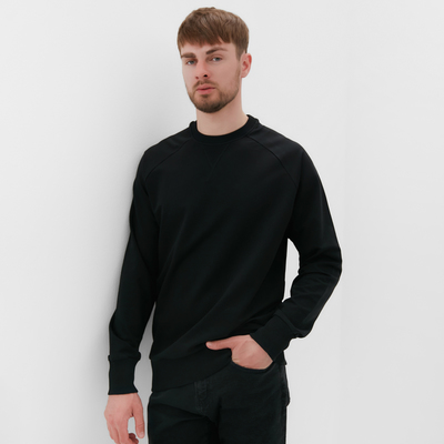 Толстовка мужская MIST Men's collection, размер 48, чёрный