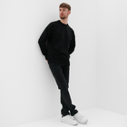 Толстовка мужская MIST Men's collection, размер 48, чёрный - Фото 5