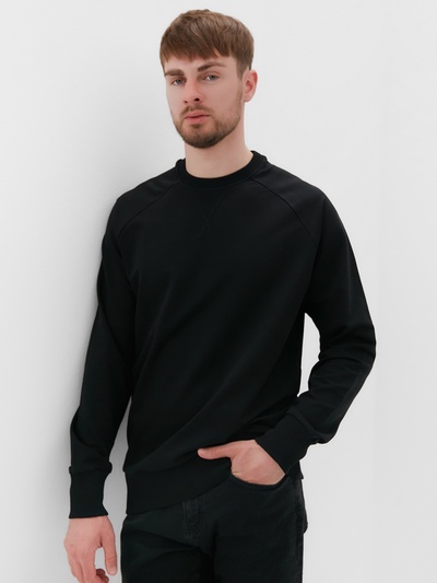 Толстовка мужская MIST Men's collection, размер 48, чёрный