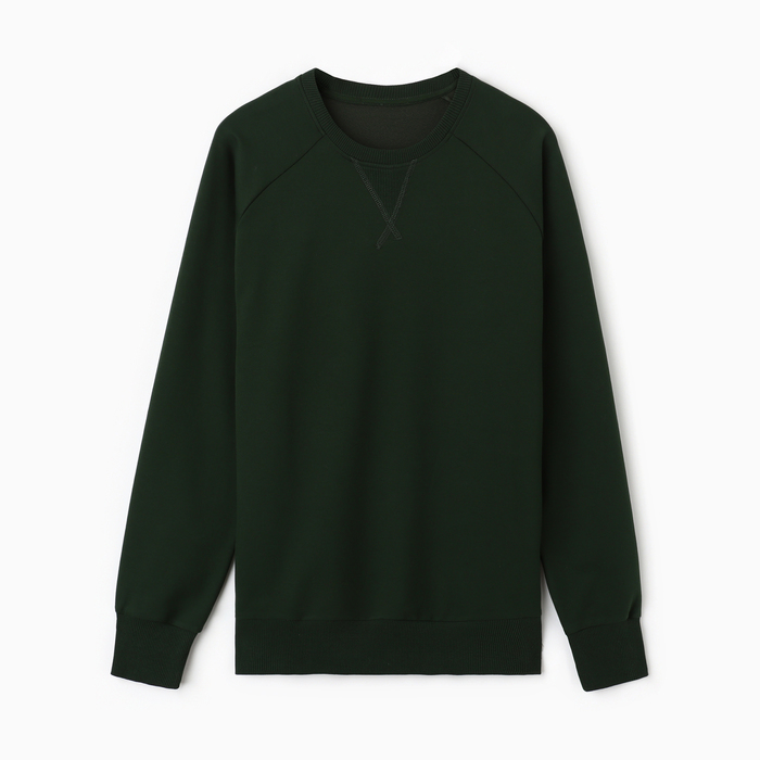 Толстовка мужская MIST Men's collection, размер 52, зелёная