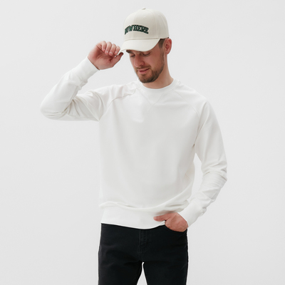 Толстовка мужская MIST Men's collection, размер 54, молочная