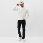 Толстовка мужская MIST Men's collection, размер 56, молочная - Фото 2