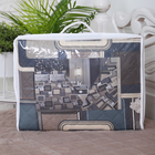 Покрывало Лабиринт 180х210см, бежевый, бязь 120г/м, хл 100% - фото 24299689