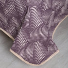 Покрывало Иллюзия 180х210см, шоколад, бязь 120г/м, хл 100% - фото 24299704