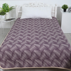 Покрывало Иллюзия 200х210см, шоколад, бязь 120г/м, хл 100% - фото 24299708