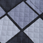 Покрывало Грани 180х210см, темно-серый, бязь 120г/м, хл 100% - фото 24299778