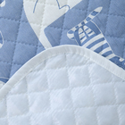 Покрывало Кошкин дом 150х210см, темно-синий, бязь 120г/м, хл 100% - фото 24299833