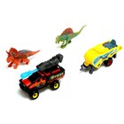 Вертолёт «Дино парк», металлический, с динозаврами, цвет МИКС, в пакете 10549123