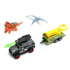 Вертолёт «Дино парк», металлический, с динозаврами, цвет МИКС, в пакете 10549123