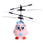 Супербол "Пташки", летает, работает от аккумулятора, цветМИКС , в ПАКЕТЕ - фото 25331278