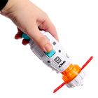 Волчок с запуском "Ракета", 1 волчок, 2 летающих диска , в ПАКЕТЕ - фото 24665624