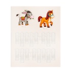 Конструктор из пенокартона с полимерной глиной "Моя ферма" , в ПАКЕТЕ - фото 24665652