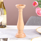 Подсвечник, модель № 1, 9 х 25 см, бук - фото 24326054