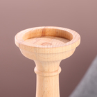 Подсвечник, модель № 1, 9 х 25 см, бук - фото 24326055