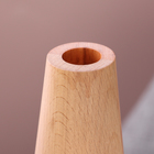 Подсвечник, модель № 10, 5,6 х 10 см, бук - фото 24326061