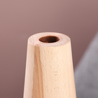 Подсвечник, модель № 10, 7 х 17 см, бук - фото 24326064