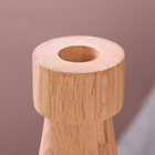 Подсвечник, модель № 11, 5,6 х 10 см, бук - фото 24326067