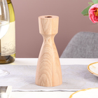 Подсвечник, модель № 12, 7 х 17 см, бук - фото 24326069