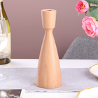 Подсвечник, модель № 12, 9 х 25 см, бук - фото 24326071