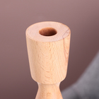 Подсвечник, модель № 12, 9 х 25 см, бук - фото 24326072