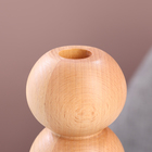 Подсвечник, модель № 17, 7 х 17 см, бук - фото 24326087