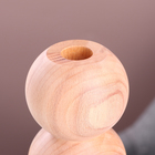 Подсвечник, модель № 17, 9 х 25 см, бук - фото 24326089