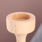 Подсвечник, модель № 18, 7 х 17 см, бук - фото 24326092