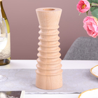 Подсвечник, модель № 2, 9 х 25 см, бук - фото 24326093